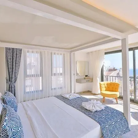Villa Honeymoon With Luxury Indoor And Outdoor Pools In Kalkan