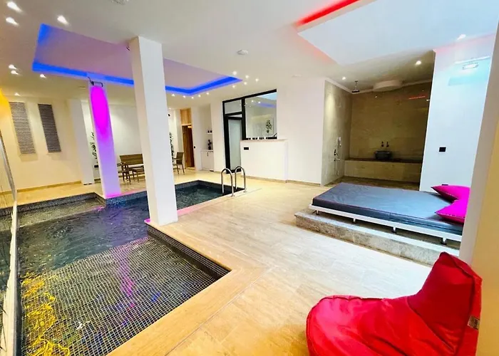 Honeymoon With Luxury Indoor And Outdoor Pools In Kalkan Kas