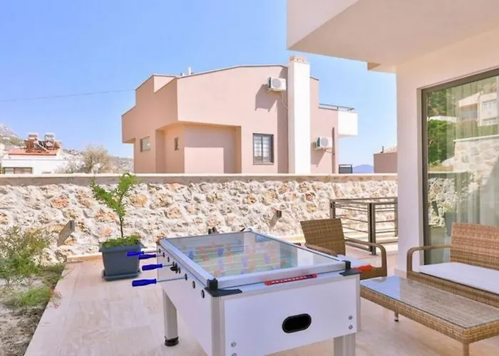 Honeymoon With Luxury Indoor And Outdoor Pools In Kalkan Villa *