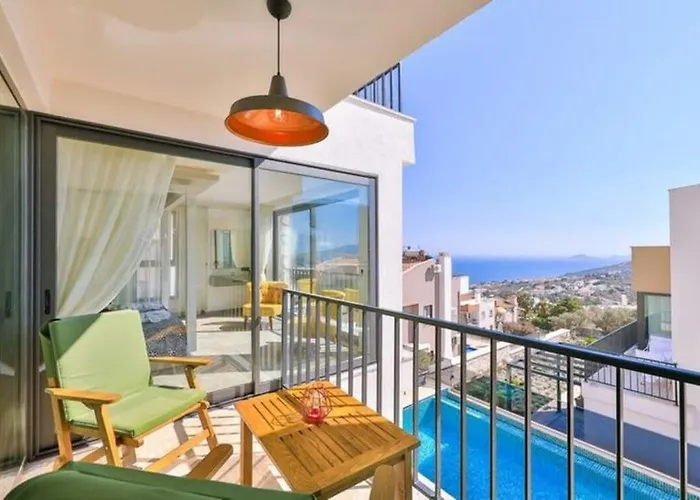 Honeymoon With Luxury Indoor And Outdoor Pools In Kalkan Villa *